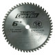 TENRYU CF-15254A Cordless Aluminum Metal Cutting 6-Inch 54T Saw Blade