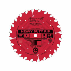 Freud LM72R010 Industrial 10-inch 24T FTG Heavy Duty Rip Saw Blade