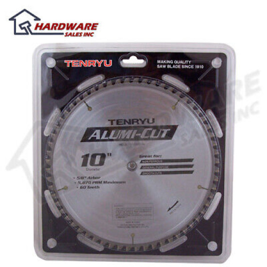 TENRYU AC-25560DN 10-Inch Carbide Tipped Saw Blade