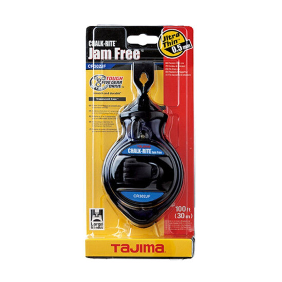 Tajima Chalk Box - Chalk-Rite Jam Free Snap-Line - CR302JF