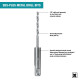 Makita B-59106 1/8-inch x 3-7/8-inch SDS-Plus Drill Bit, Metal