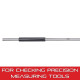 Starrett 234MA-500 End Measuring Rod with Insulated Handle and Spherical Ends