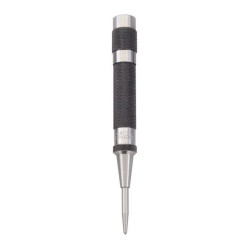 Starrett 18A Automatic Center Punch with Hardened Steel Metal