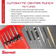 Starrett 18A Automatic Center Punch with Hardened Steel Metal