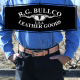 R.G. BULLCO USA RGB-124 Double Stitch Tan Leather Belt - Size 40
