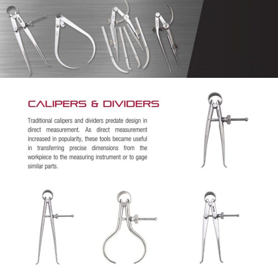 Starrett 92-9 Carpenters Divider With Pencil Inserted And Adjustable Point