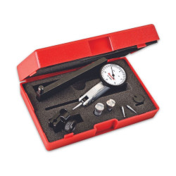 Starrett Dial Test Indicator with Dovetail Mount, Accessories and Case - 3809AC