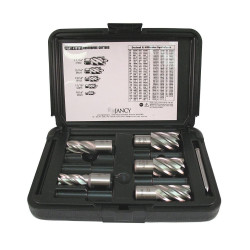Jancy Slugger Cobalt Steel Annular Cutter Set (5 piece)s - 63134999011